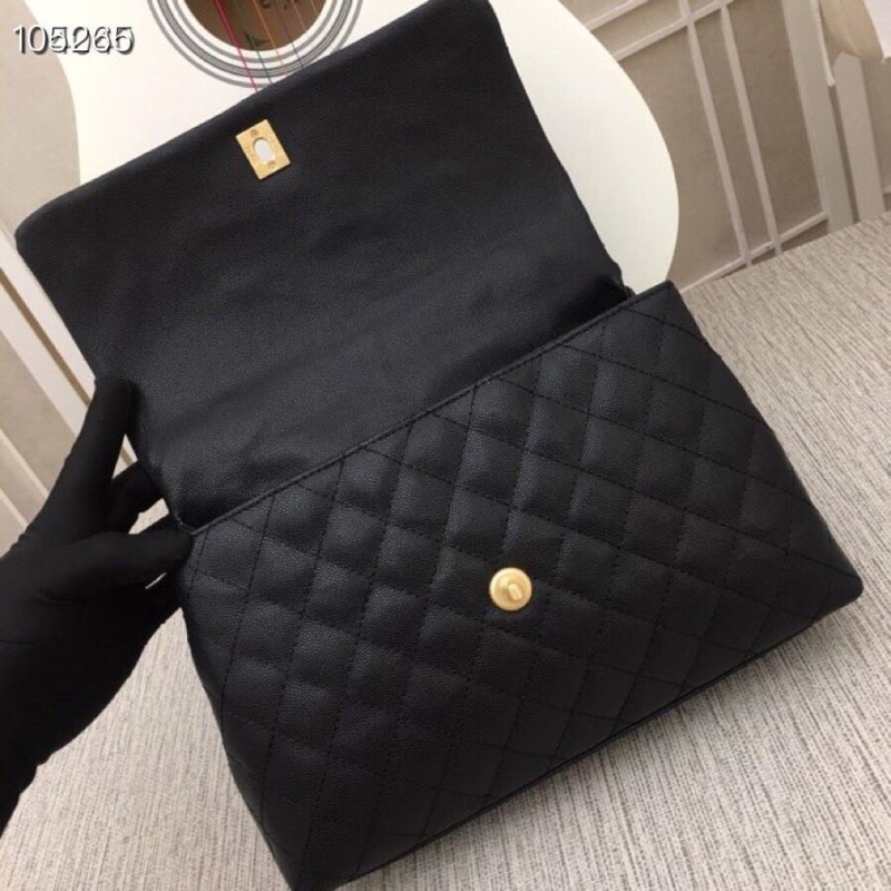 Ch**el top handle bags